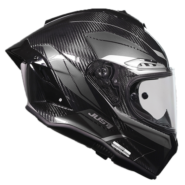 Just1 J-PGR Capacete Impulse Prata / Carbono Brilhante 6031110932016 