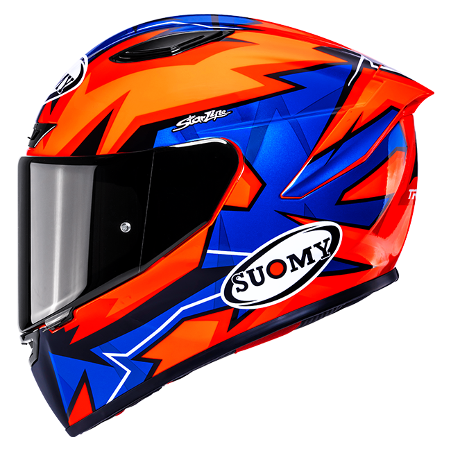 Capacete Suomy Track-1 Firestorm K6T10027 