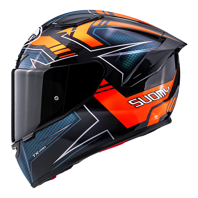 Capacete Suomy TX-Pro Flawless Orange K6TX0015 