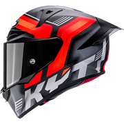 KYT R1R Racing Helmet Carbon Accelerator Red Y6R10003 