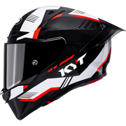 KYT R1R Racing Helmet Carbon Zone Red Y6R10007 