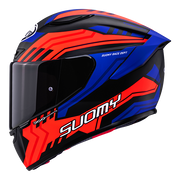 Suomy Track-1 Helmet Framework Matt Black/Red/Blue K6T10024 