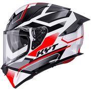 KYT R2R Helmet Parsec White/Red Y6R20022 
