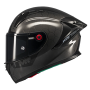 MT-Helmets KRE+ S Capacete Pure Carbon Glossy A1 Glow Abrangente 