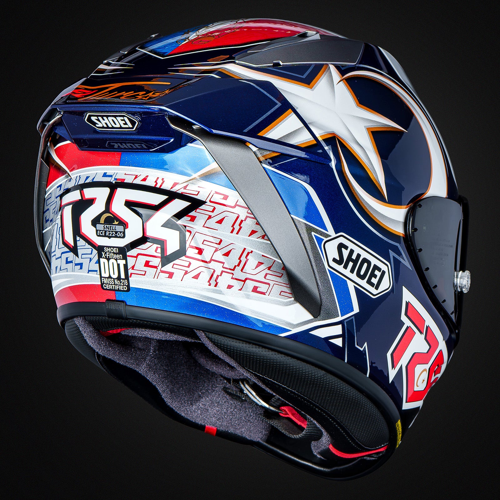 Shoei X-SPR PRO helmet Toprak Razgatlıoğlu Replica 2025 