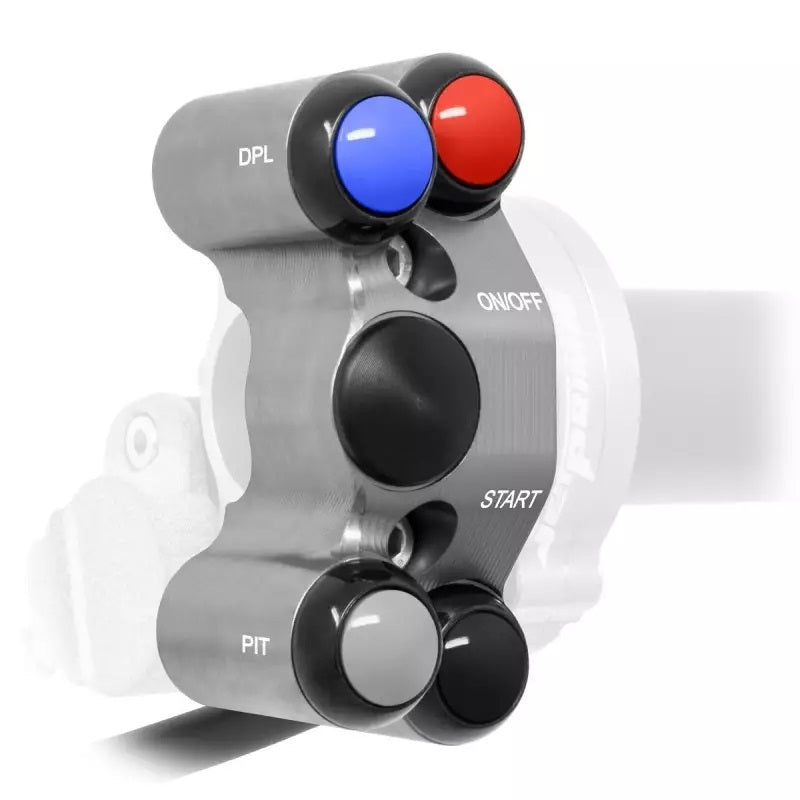 Interruptor de guiador para JetPrime JP ACC 120 manete de gás Ducati Panigale V4 R (19-21) JP PLD 120R 