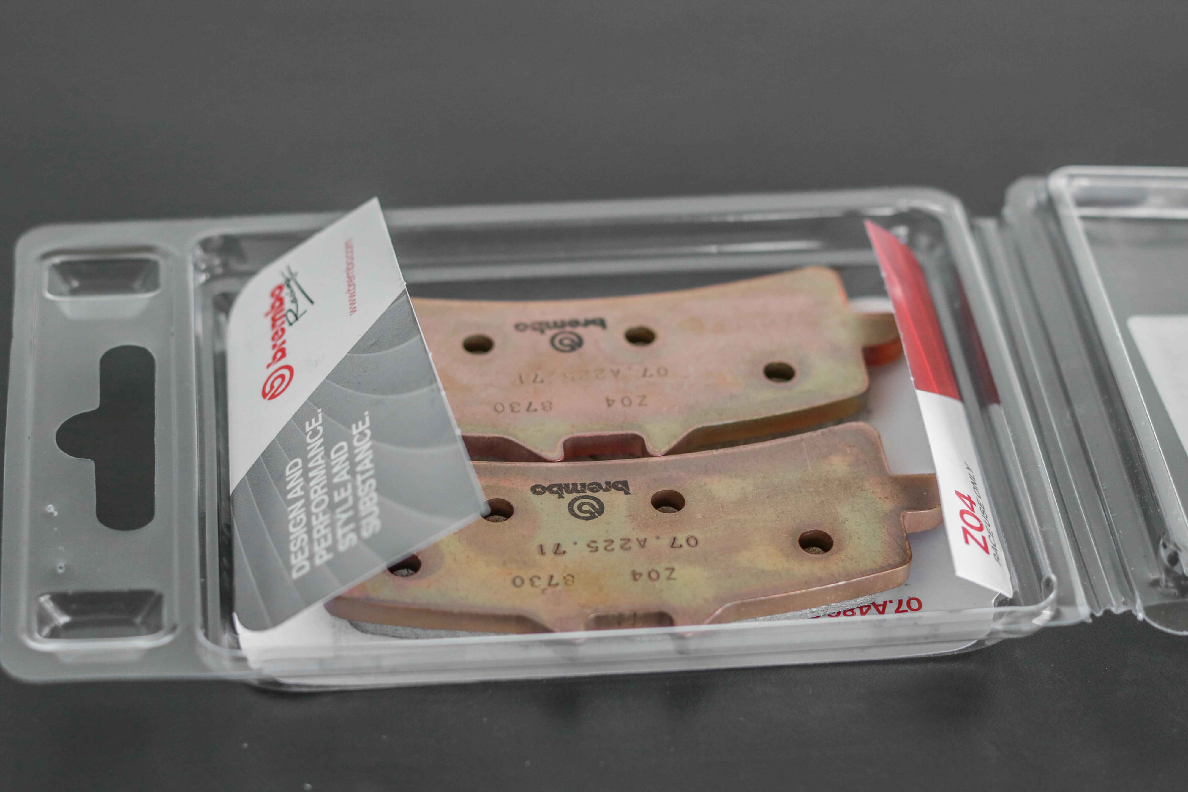 Brembo Z04 Racing brake pads Honda CBR 1000 RR SC77 SP1/2 (17-19) | 107A48639 