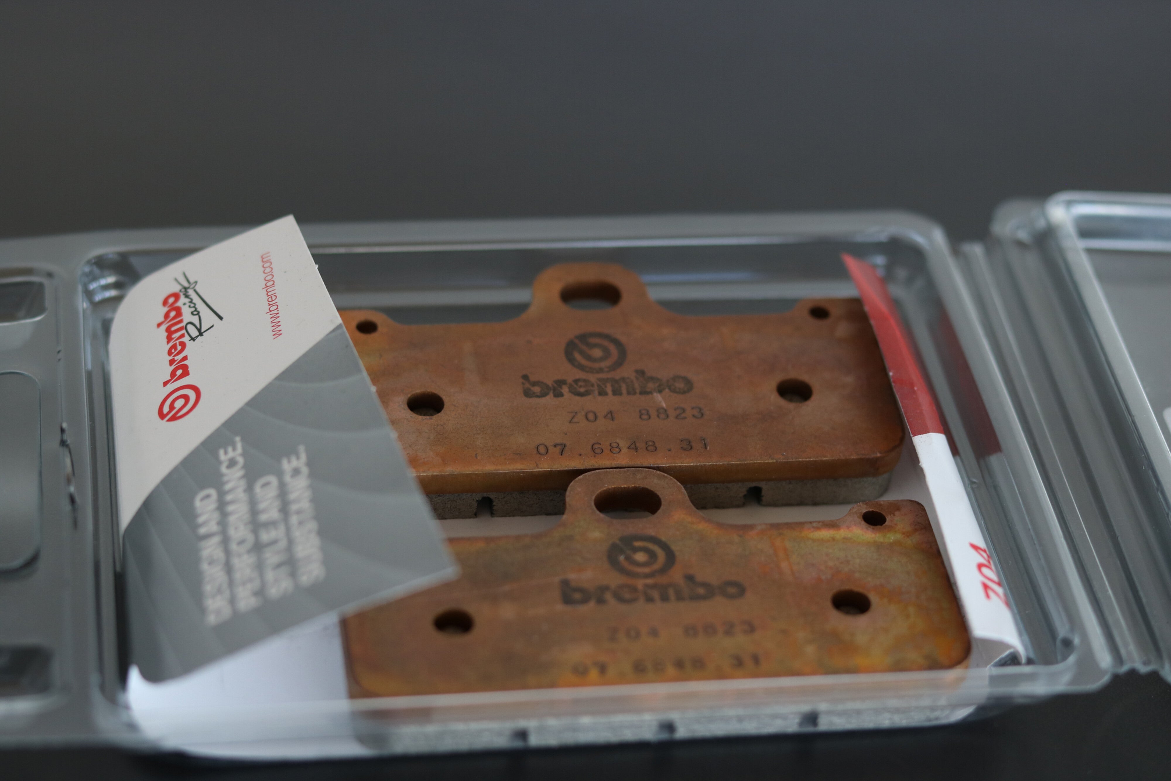 Brembo Z04 racing brake pads Brembo - Racing calipers P4 32/36 CNC monoblock 107A48602 