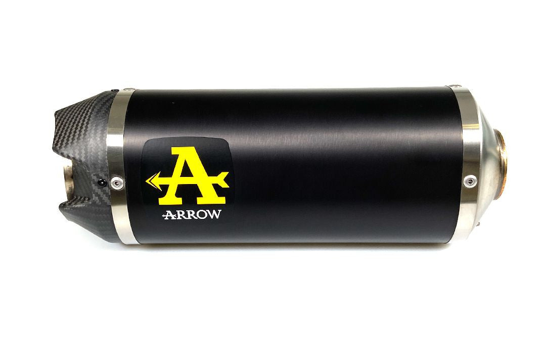 Escape Arrow Slip-On Indy Race Alumínio Escuro Aprilia RS 660 (20-24) 71929AKN 