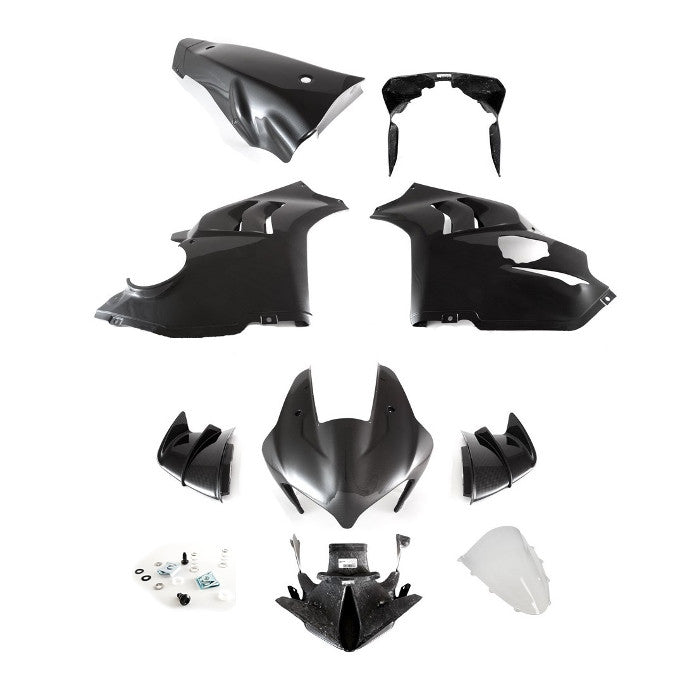 Conjunto completo de carenagens "SBK" Carbono Fullsix Ducati Panigale V4/S/R (19-21) 