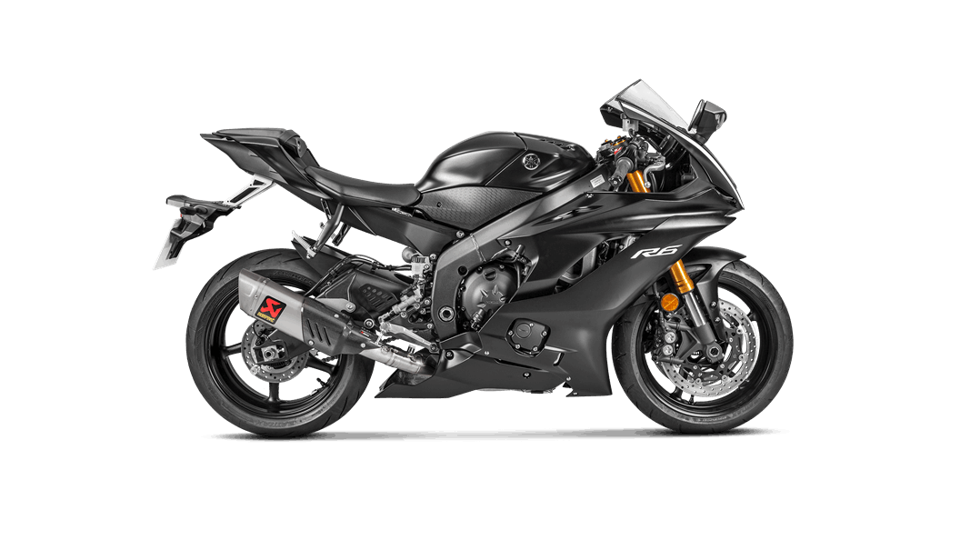 Linha de Evolução Akrapovic (Titânio) Yamaha YZF-R6 (08-25) S-Y6E9-APT 