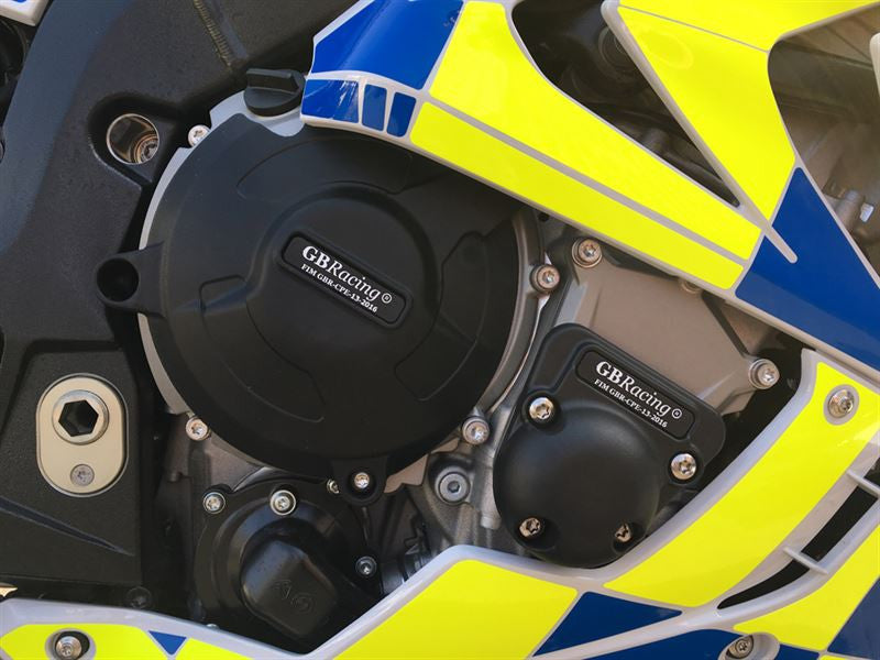 Conjunto completo de tampa de motor Proteções GBRacing BMW S1000RR (17-18) 