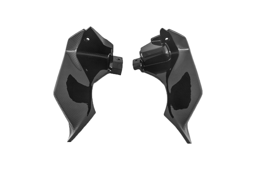 Coberturas de canal de ar em carbono Fullsix para Yamaha YZF-R1/M RN65 (20-25) 