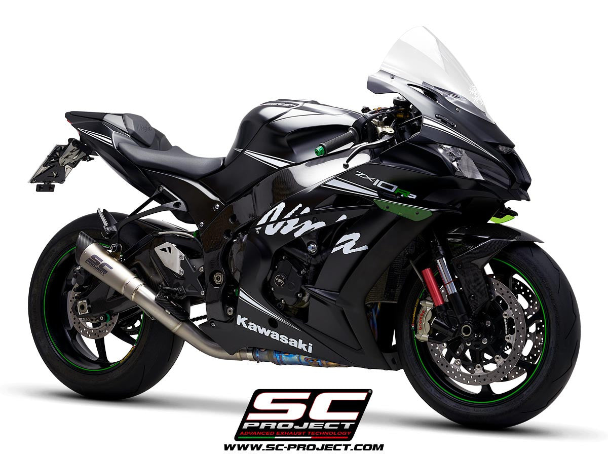 SC-Project Slip-on S1 + KAT-SACHTORG KAWASAKI ZX-10 R/RR (16-20) K22A-DET41T
