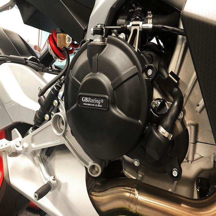 Protetor de Embreagem Tampa de Proteção GBRacing Aprilia RS 660 (20-26) 