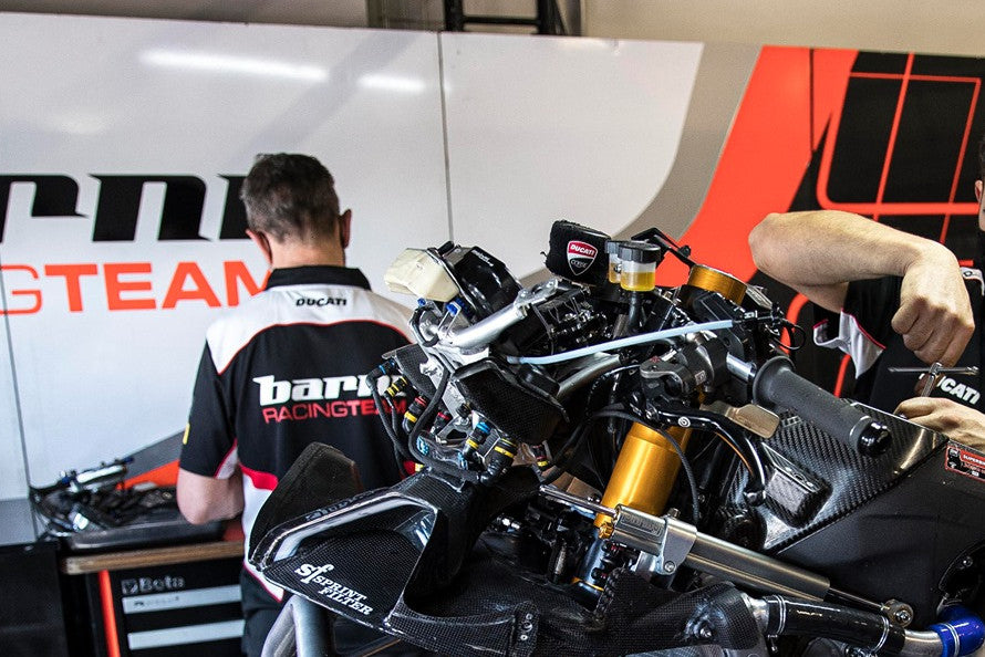 Aluminum instrument holder "SBK" Ducati Panigale V4/S/R (18-24) Pierobon