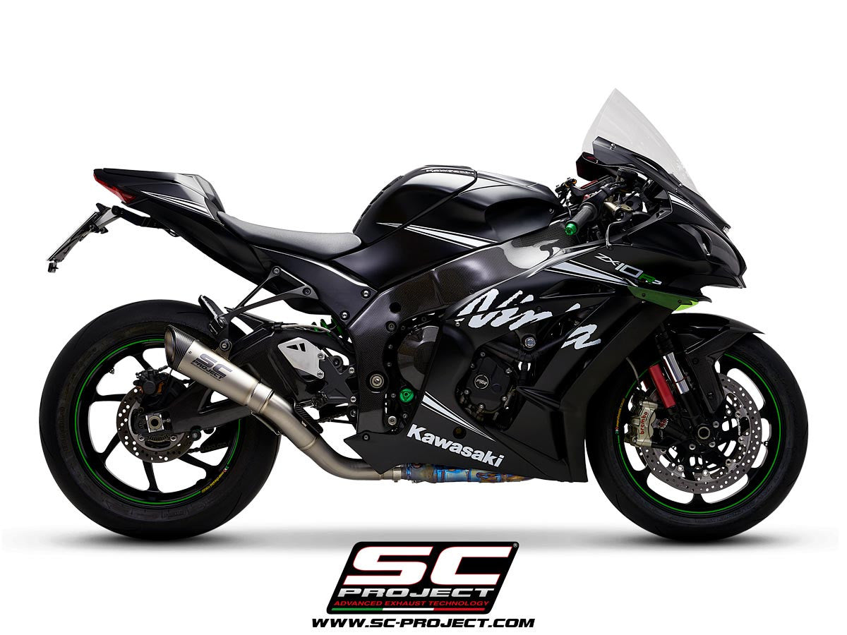 SC-Project Slip-On S1 + tubo de substituição KAT Kawasaki ZX-10 R/RR (16-20) K22A-DET41T 