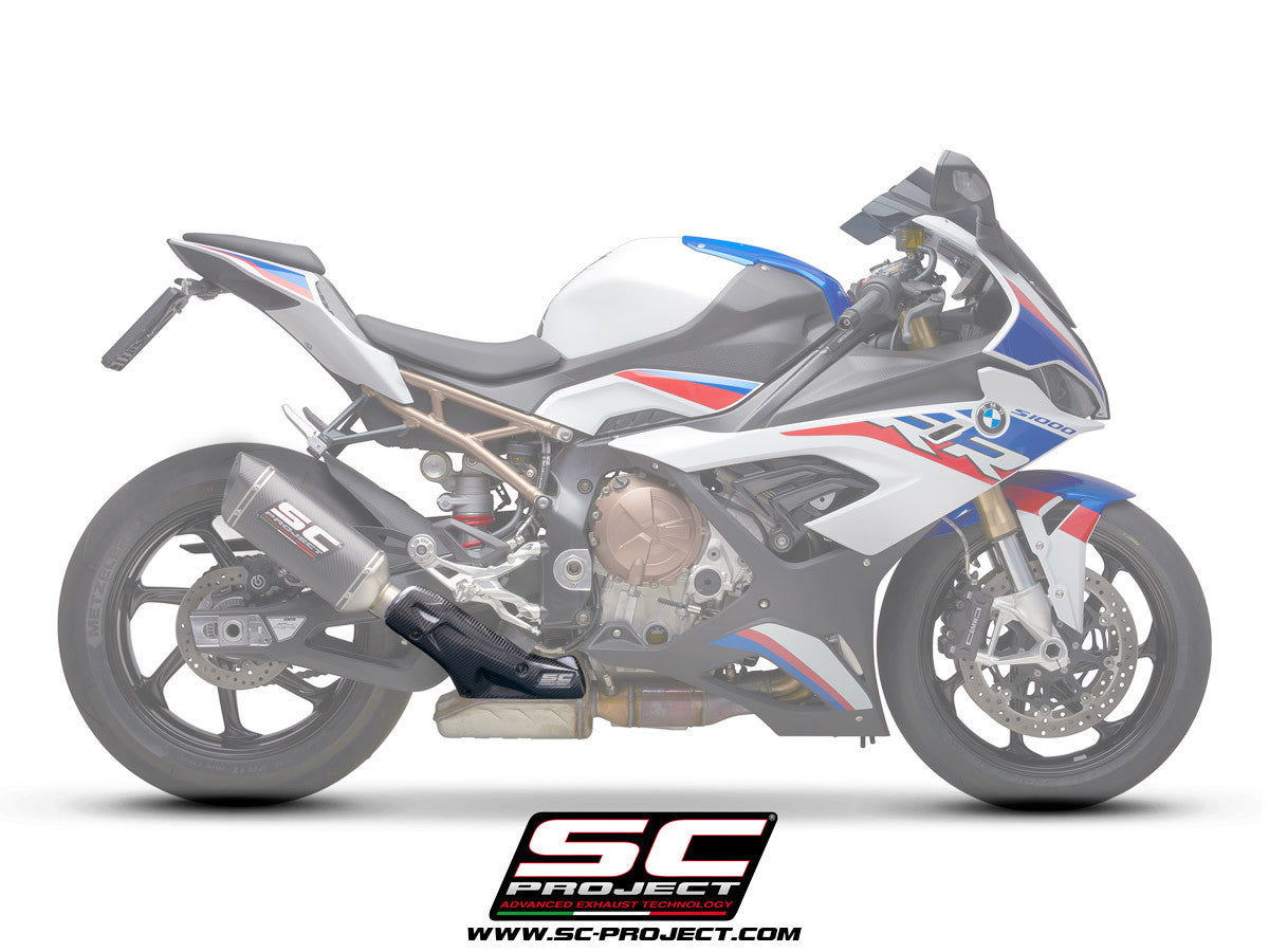 Proteção térmica em carbono Escape SC-Project Slip-On BMW S1000RR K67 (19-20) B33A-CP 