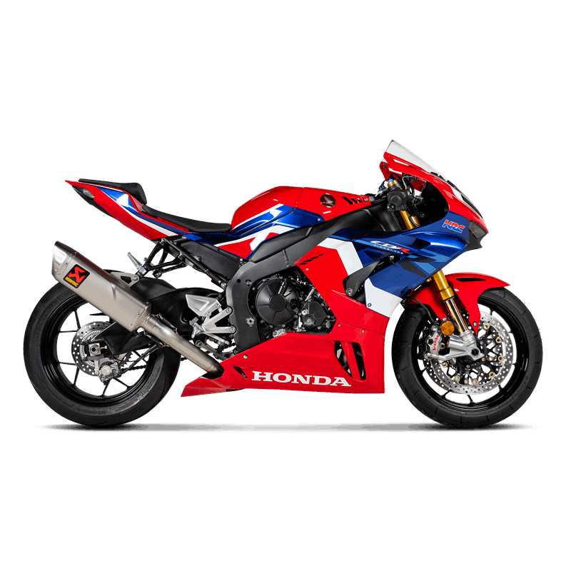 Linha de Evolução Akrapovic (Titânio) Honda CBR 1000 RR-R SC82 (20-23) S-H10E3-APLT 
