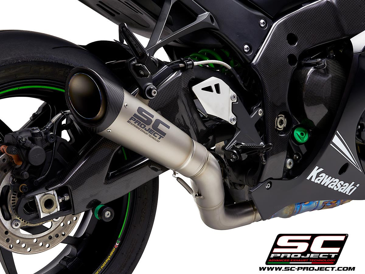 SC-Project Slip-on S1 + KAT-SACHTORG KAWASAKI ZX-10 R/RR (16-20) K22A-DET41T