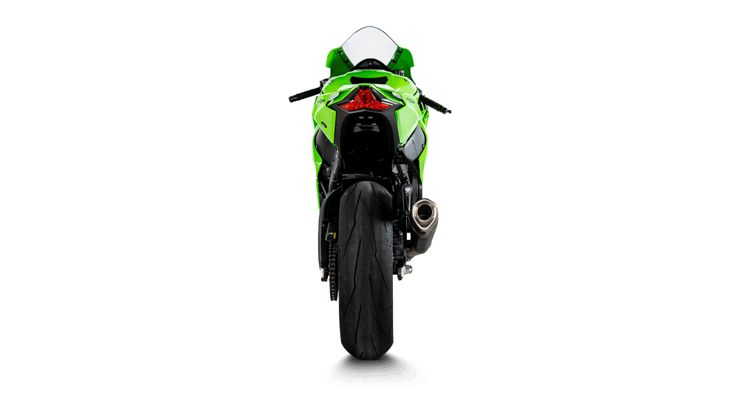 Akrapovic Slip-On Line (Titanium) Kawasaki ZX-10 R/RR (21-25) S-K10SO28-ASZTBL 