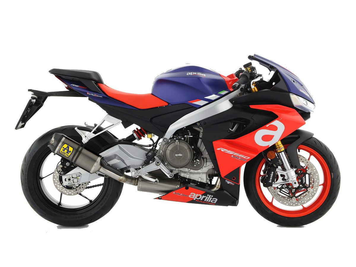 Escape Arrow Slip-On Indy Race em Titânio para Aprilia RS 660 (20-24) 71929PK 