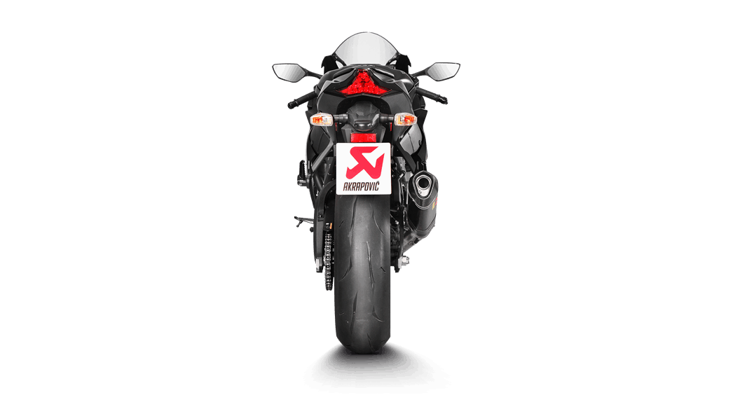 Linha de Corrida Akrapovic (Aço Inoxidável) Kawasaki ZX-10R/RR (16-20) S-K10R9-ZC 