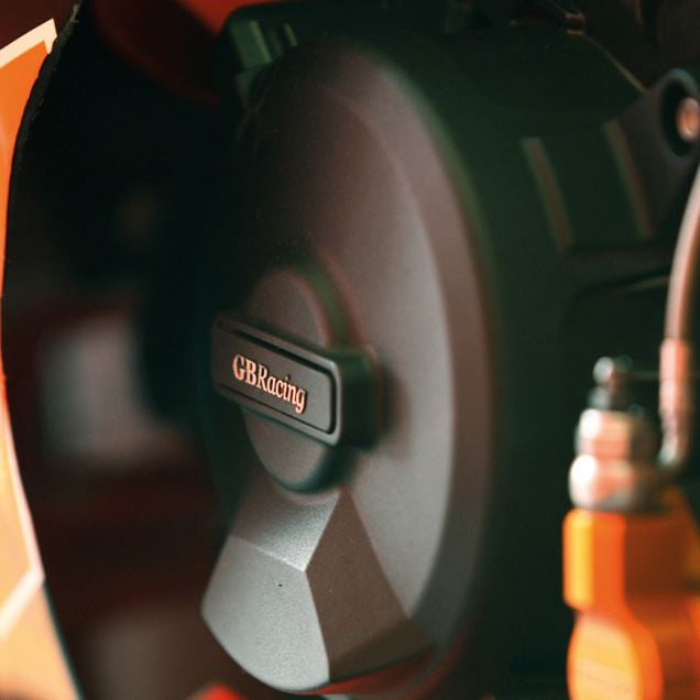 Motor lid protectors complete set GBRACING KTM RC8/R 1190 (11-16)