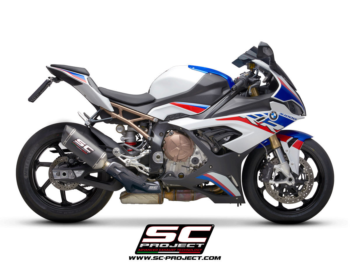 Proteção térmica em carbono Escape SC-Project Slip-On BMW S1000RR K67 (19-20) B33A-CP 