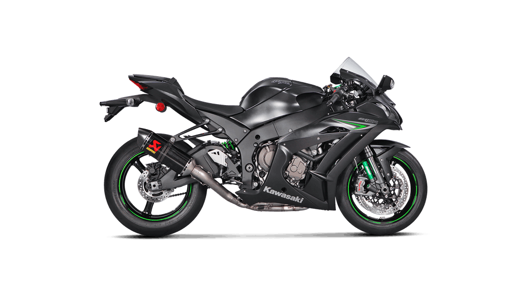 Linha de Evolução Akrapovic (Titânio) Kawasaki ZX-10R/RR (16-20) S-K10E9-ZC 