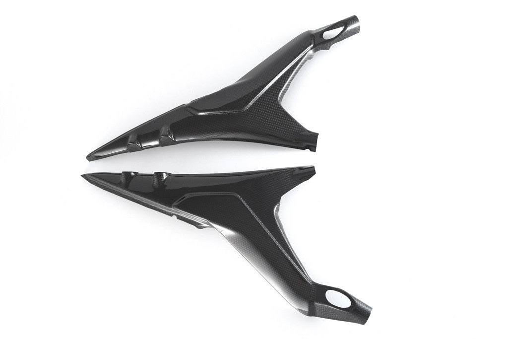 Heck frame covers Carbon Fullsix Ducati Panigale V4/S/R (18-24)
