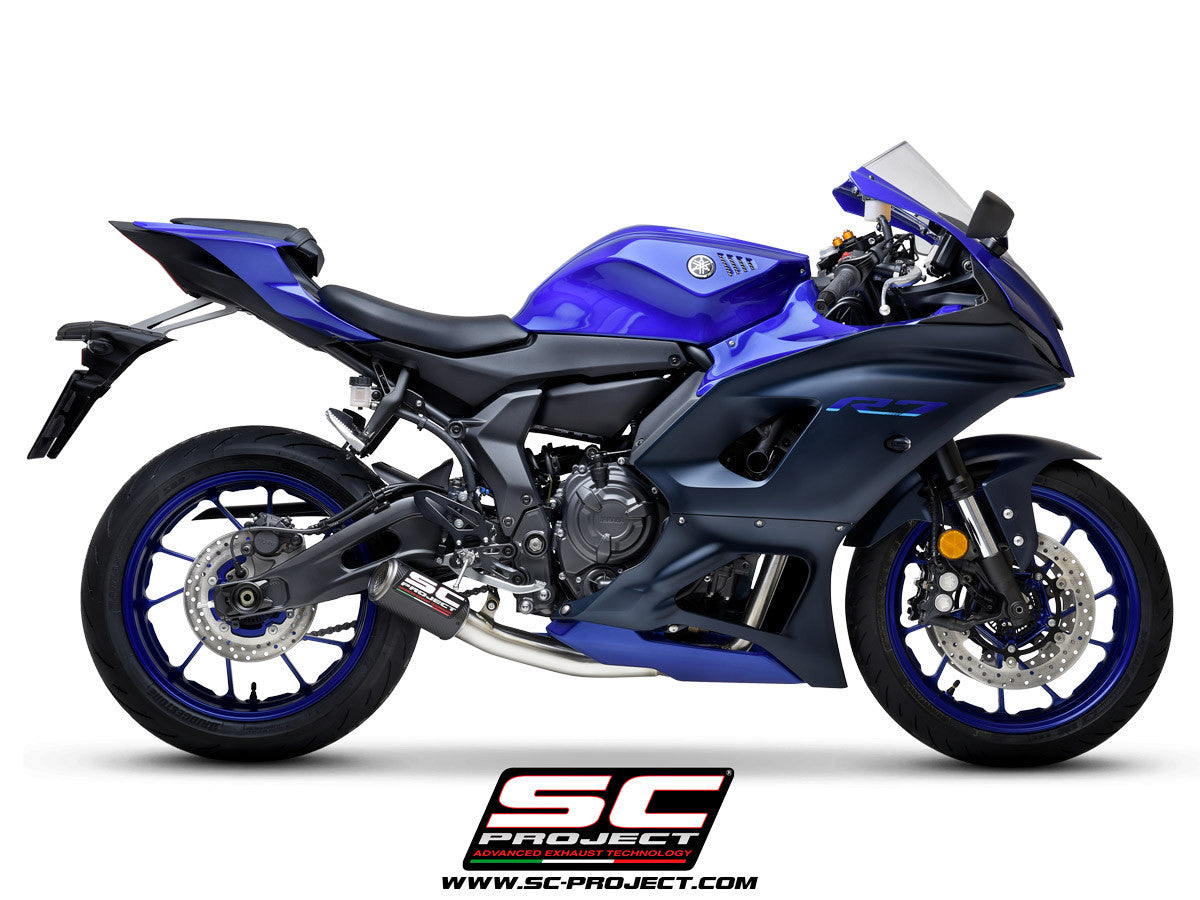 Sistema de escape completo SC-Project RACE CR-T Yamaha YZF-R7 (21-25) Y36A-CDE36 