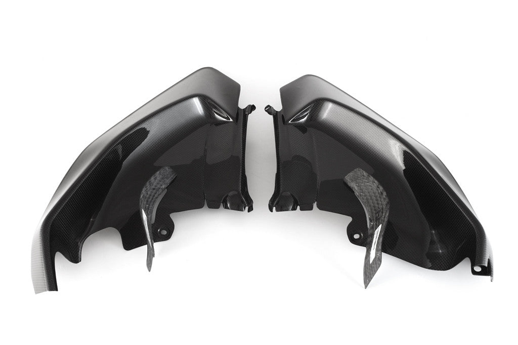 Peças laterais de carenagem "Interior" Carbono Fullsix Ducati Panigale V4/S (18-19) 