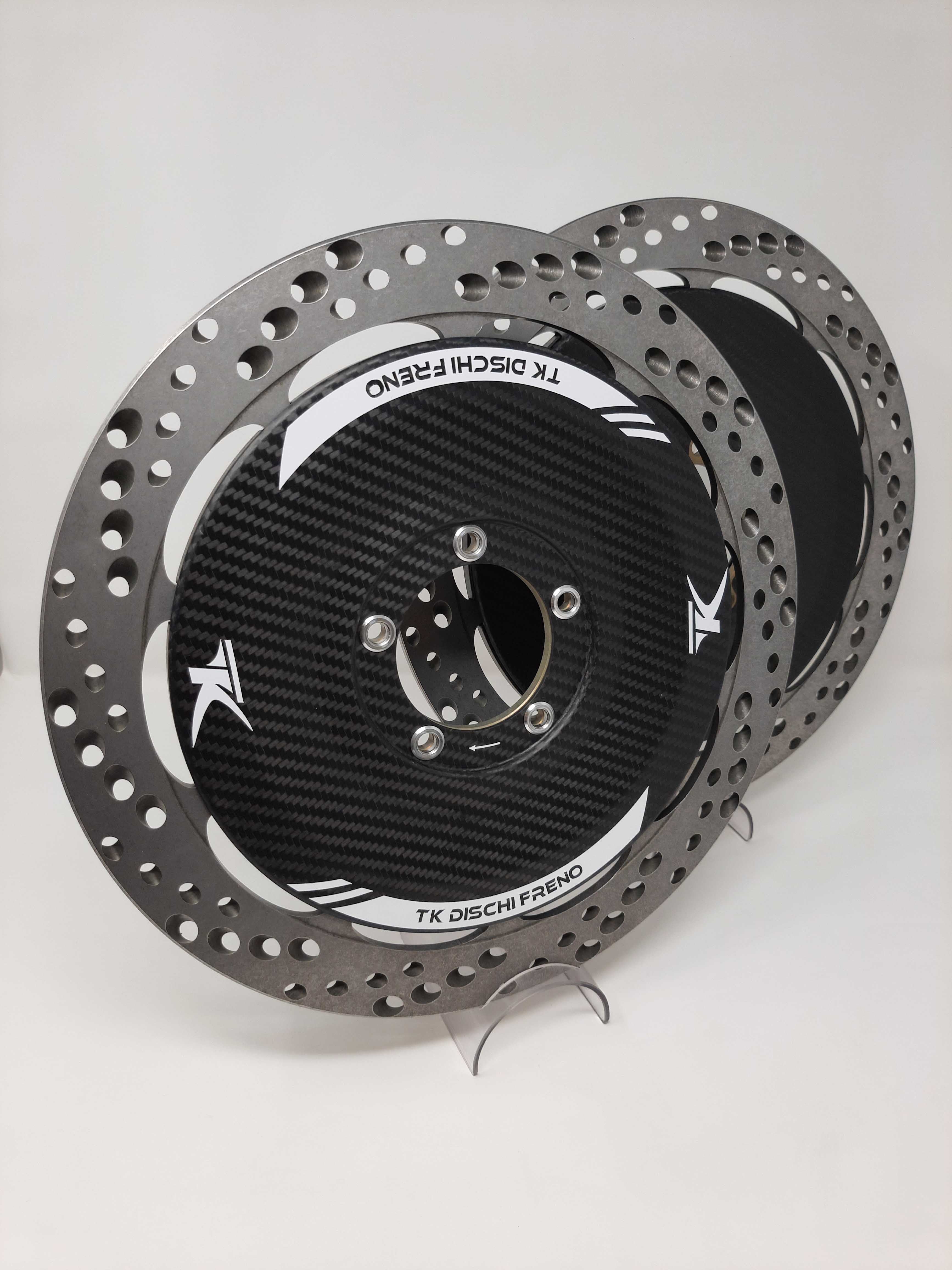 TK dischi freno carbon brake disc covers Ducati Panigale V4 R (19-24)