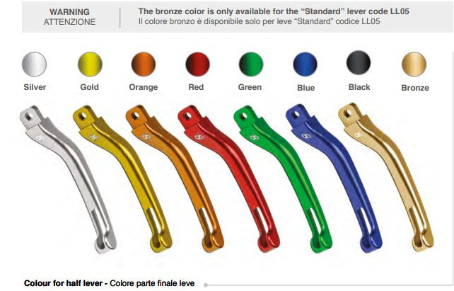 Foldable coupling lever Bonamici Racing Honda CBR 1000 RR-R SC82 (20-25) LC020