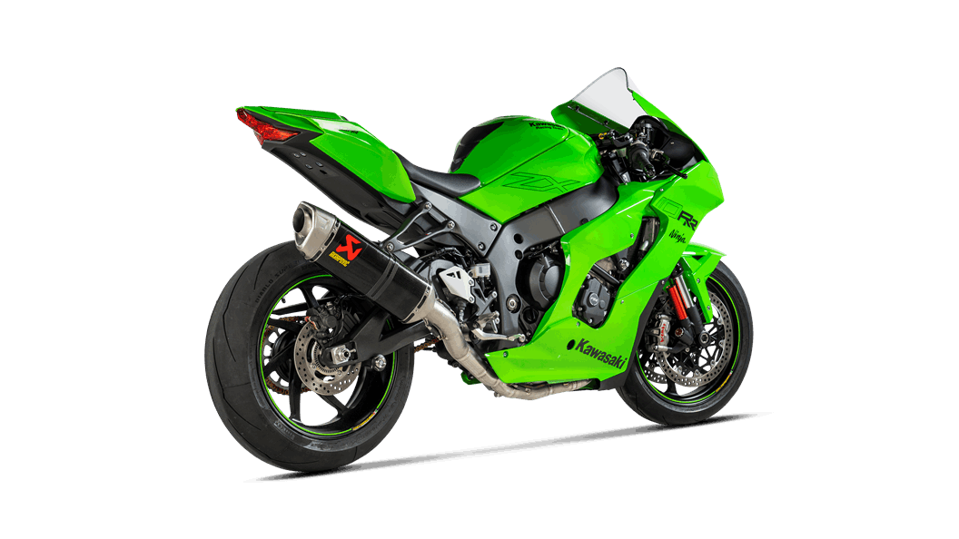 Linha de Evolução Akrapovic (Titânio) Kawasaki ZX-10 R/RR (21-25) S-K10E10-RC 