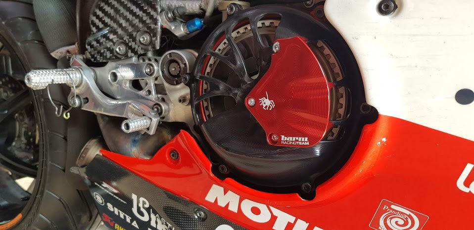 Dry coupling cover + Airflow Booster Spider Ducati Panigale V4 R (19-24) 20.D205