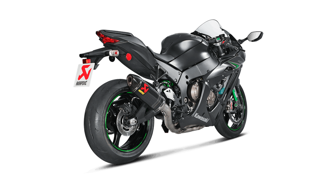 Linha de Corrida Akrapovic (Aço Inoxidável) Kawasaki ZX-10R/RR (16-20) S-K10R9-ZC 