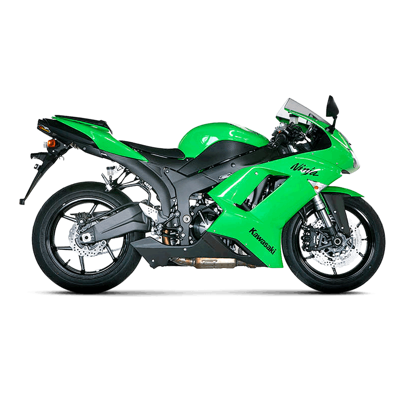 Akrapovic Slip-On Line (Titânio) Kawasaki ZX-6R (07-08) S-K6SO5-HACT 