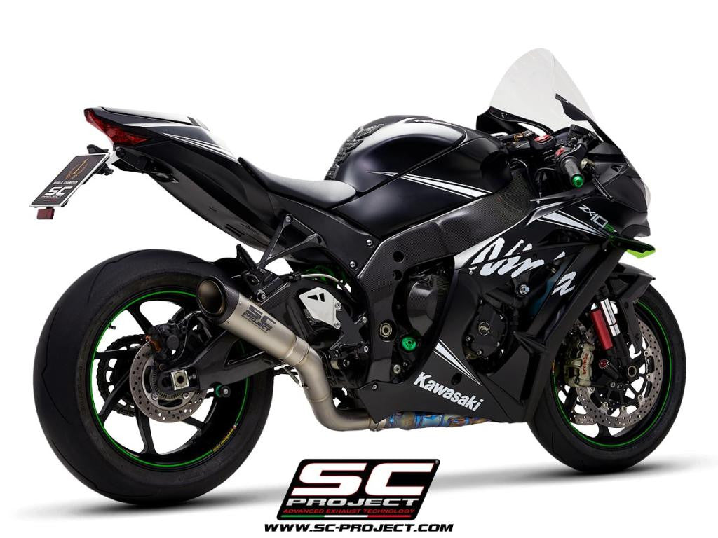 SC-Project Slip-on S1 + KAT-SACHTORG KAWASAKI ZX-10 R/RR (16-20) K22A-DET41T