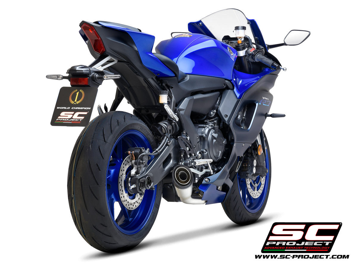 SC-Project Sistema de Escape Completo RACE S1 Yamaha YZF-R7 (21-25) Y36A-CDE41 