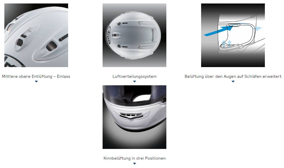 Arai RX-7V Evo Capacete Branco Diamante 