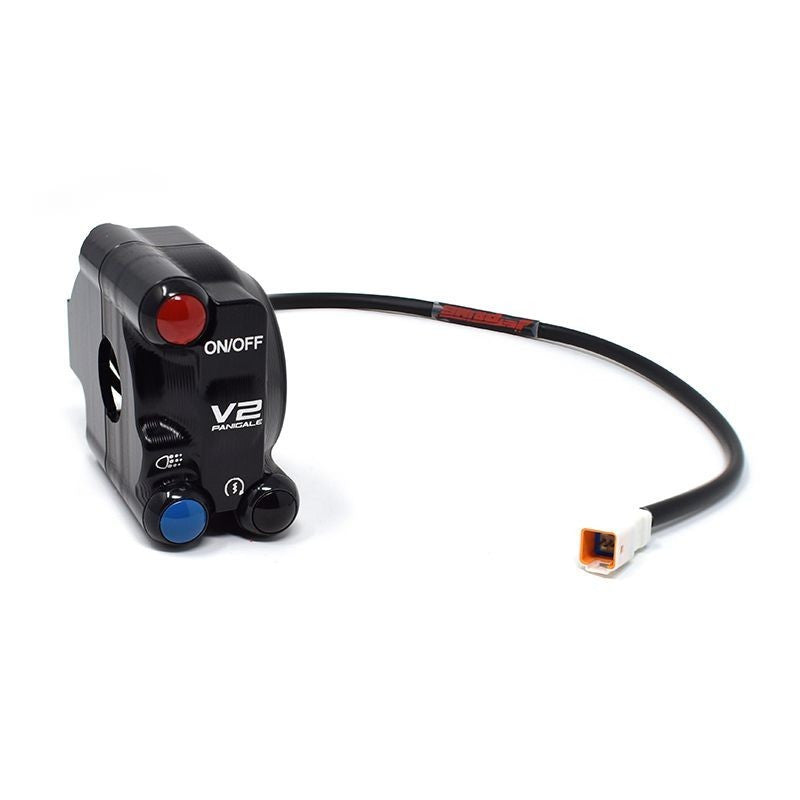 Capa do acelerador com interruptor de guidão JetPrime Ducati Panigale V2 955 (20-24) JP ACC 006 